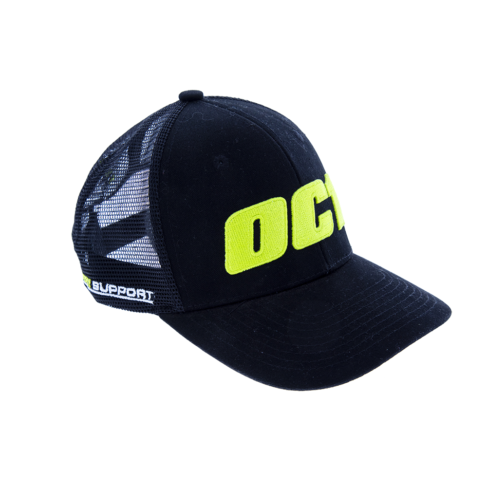 Black Trucker Cap