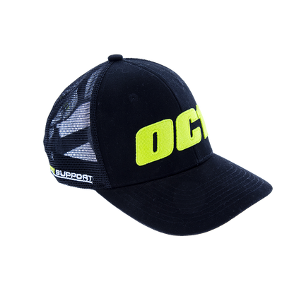 Black Trucker Cap