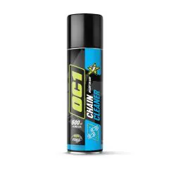 Środek do czyszczenia łańcucha OC1 Chain Cleaner 500 ml aerozol – profesjonalny preparat czyszczący do łańcuchów motocykli i rowerów z systemem 360°