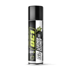 OC1 Leather Cleaner 500 ml aerozol — profesjonalny środek do czyszczenia i ochrony skóry motocyklowej z mydłem z oliwy z oliwek