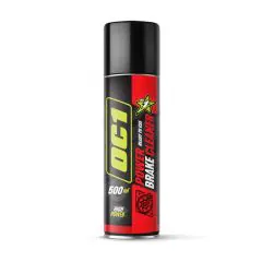 Butelka produktu OC1 Power Brake Cleaner 500 ml – profesjonalny odtłuszczacz do hamulców motocykli i rowerów z zaworem 360°