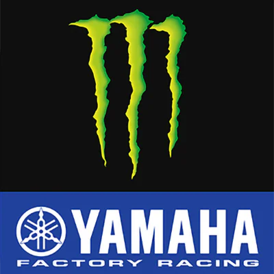 Logo Monster Energy Yamaha Factory Racing