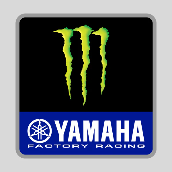 Logo Monster Energy Yamaha - partner OC1